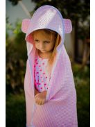 NR KIDS mackó pink kifogó / babatörölköző